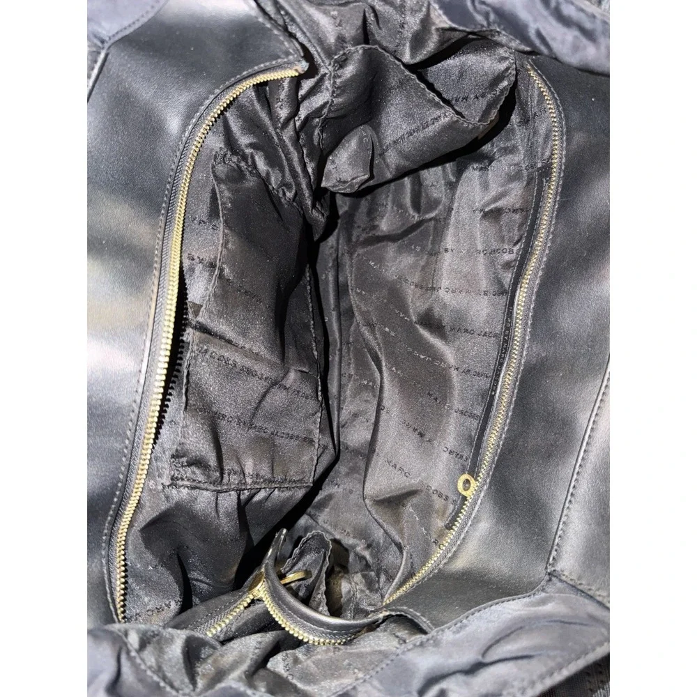 Marc By Marc Jacobs Black Nylon Diaper Bag Tote Crossbody Baby Bag Large